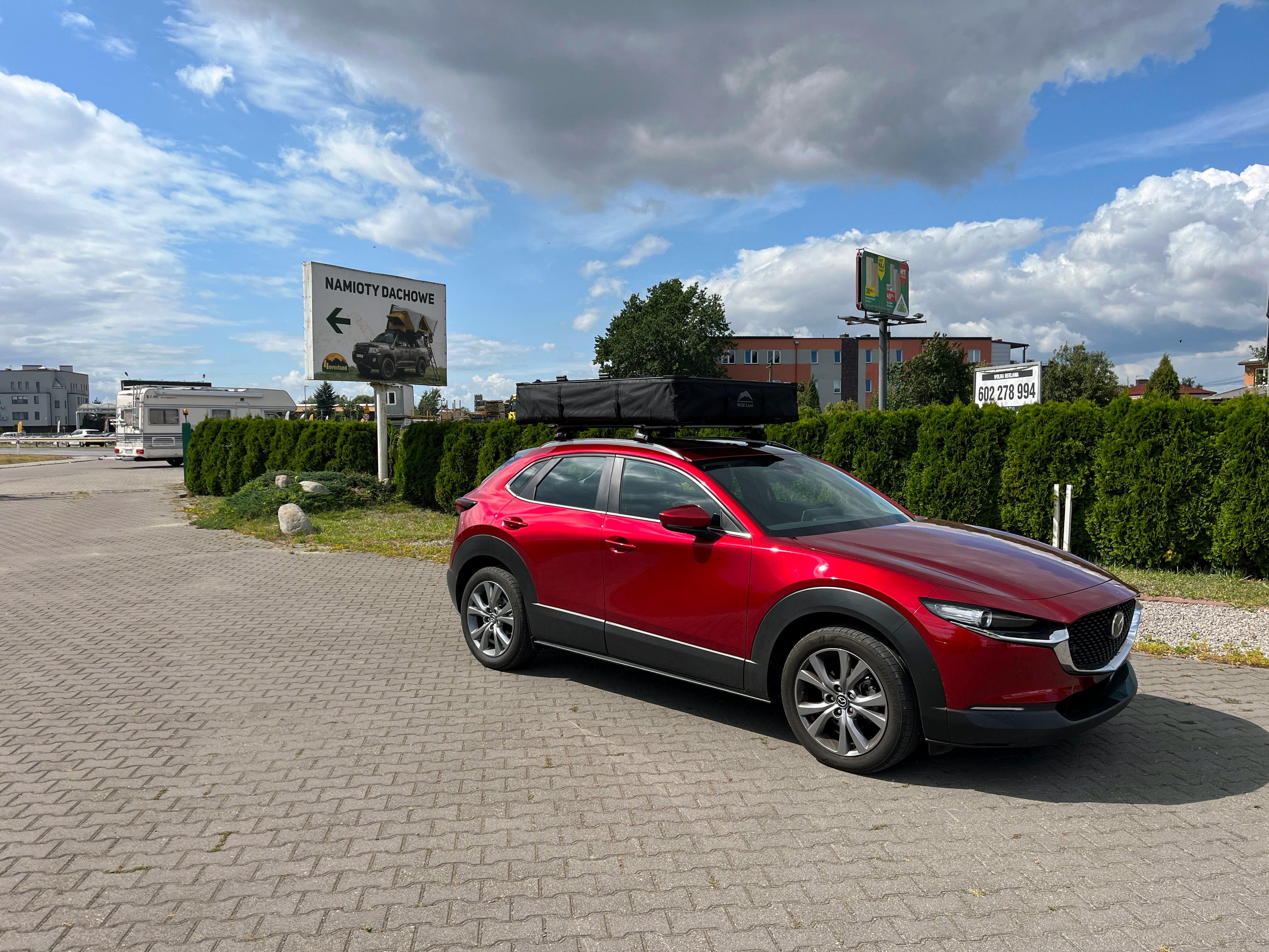 Namiot dachowy Wild Land Voyager PRO 140 na Mazda CX30